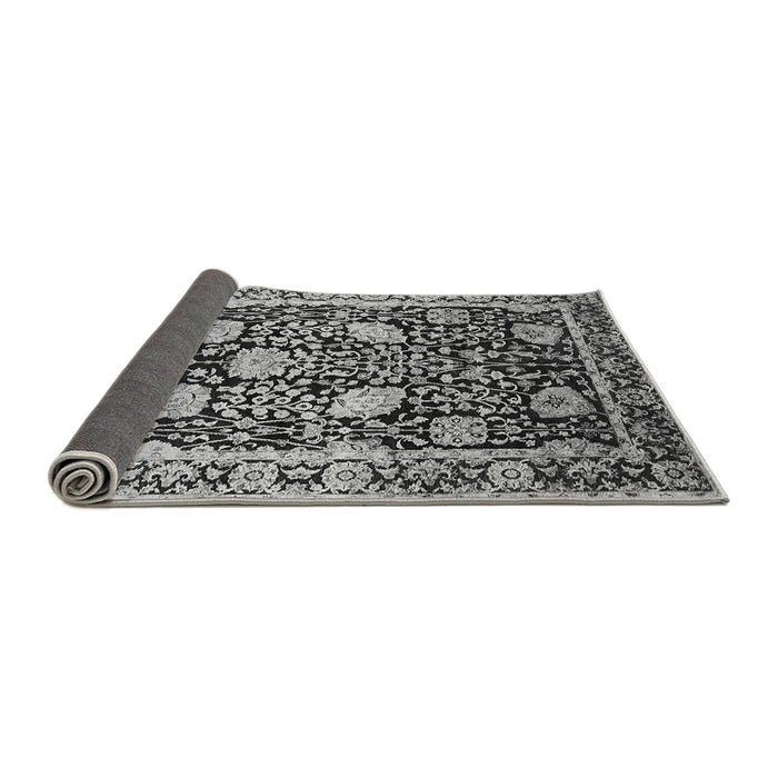 Sideview of Oriental Gray Industrial Rug, urb1521gry