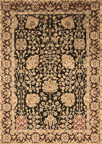 Oriental Brown Industrial Rug, urb1521brn