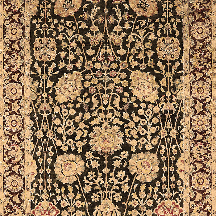 Oriental Brown Industrial Rug, urb1521brn