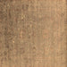 Square Oriental Brown Industrial Rug, urb1522brn