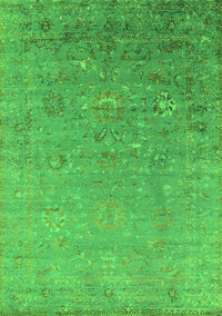 Oriental Green Industrial Rug, urb1522grn