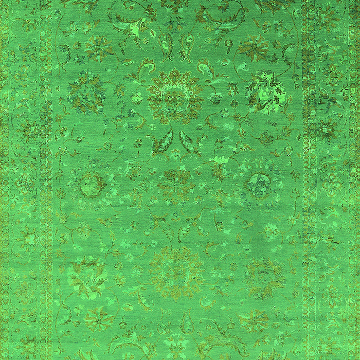 Oriental Green Industrial Rug, urb1522grn