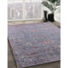 Machine Washable Industrial Modern French Lilac Purple Rug in a Family Room, wshurb1522