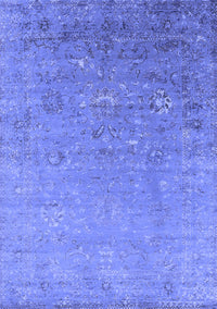 Oriental Blue Industrial Rug, urb1522blu