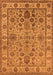 Machine Washable Oriental Orange Industrial Area Rugs, wshurb1523org