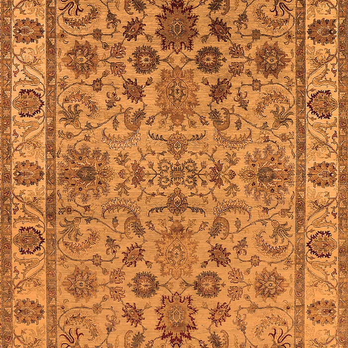 Machine Washable Oriental Orange Industrial Area Rugs, wshurb1523org