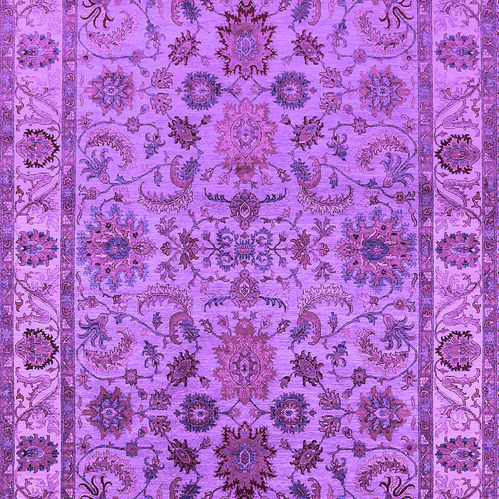 Machine Washable Oriental Purple Industrial Area Rugs, wshurb1523pur