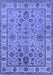 Oriental Blue Industrial Rug, urb1523blu