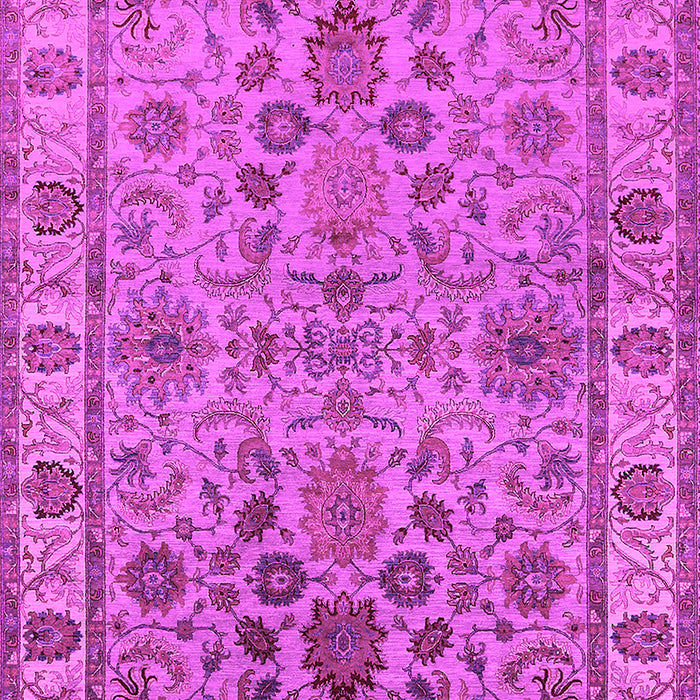 Machine Washable Oriental Pink Industrial Rug, wshurb1523pnk