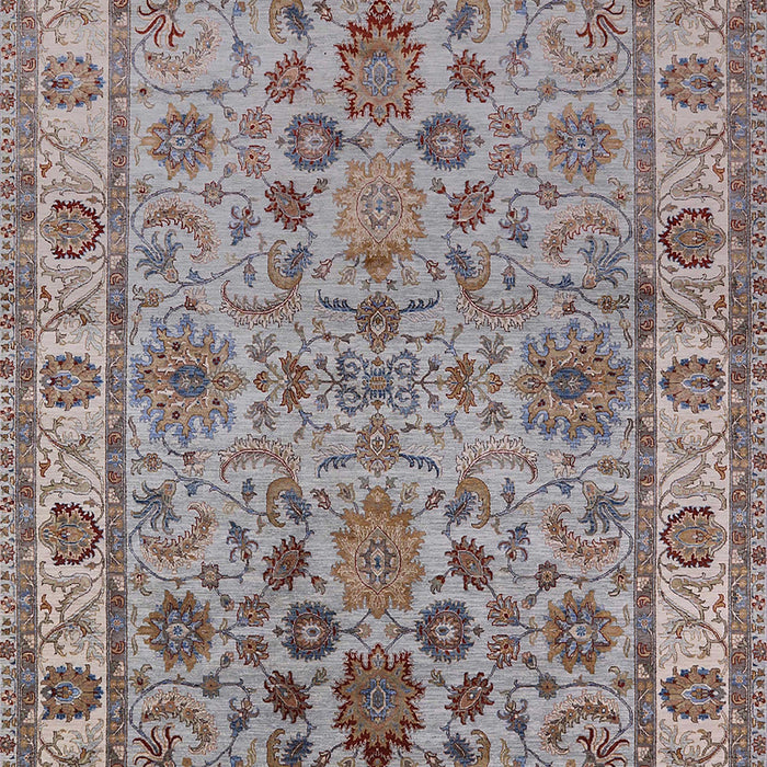 Mid-Century Modern Dark Gray Oriental Rug, urb1523