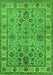 Oriental Green Industrial Rug, urb1523grn