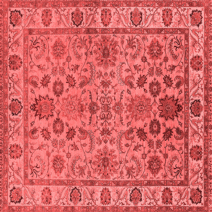Oriental Red Industrial Rug, urb1523red
