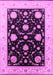 Oriental Pink Industrial Rug, urb1524pnk