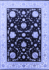 Oriental Blue Industrial Rug, urb1524blu