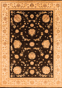 Oriental Orange Industrial Rug, urb1524org