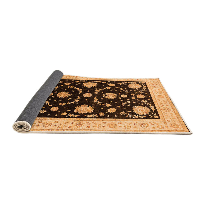Sideview of Oriental Orange Industrial Rug, urb1524org