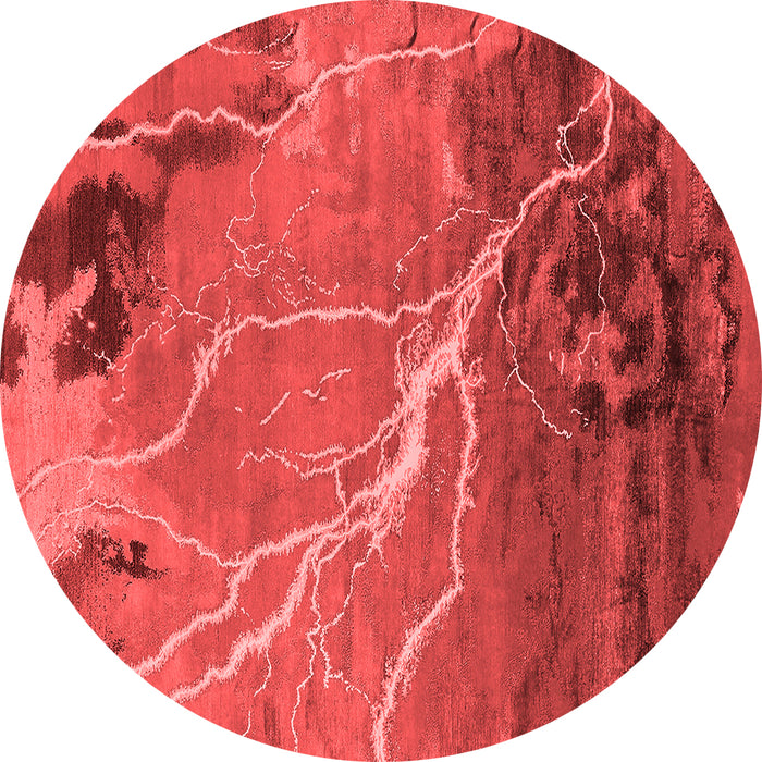 Machine Washable Oriental Red Industrial Rug, wshurb1525red