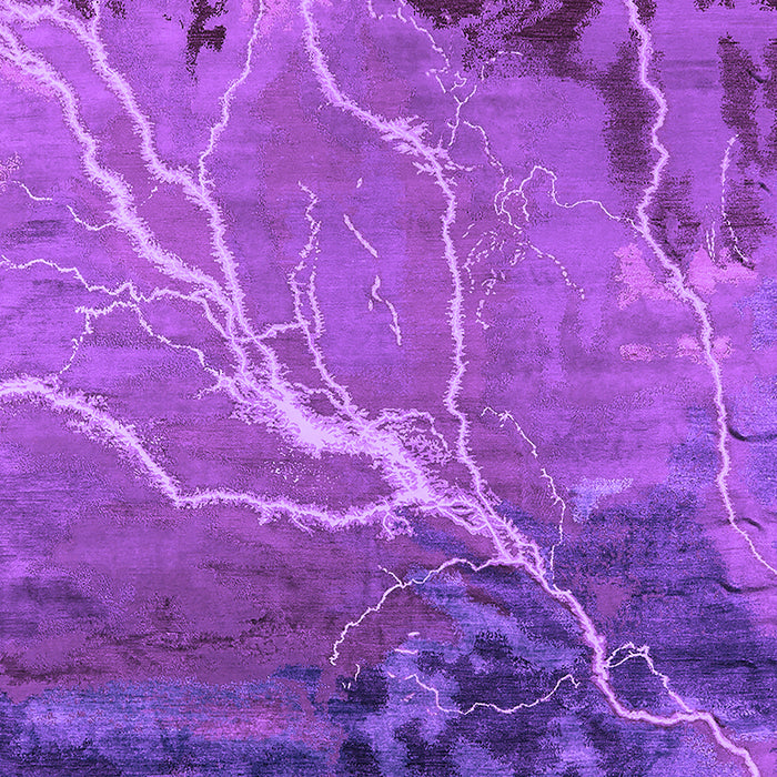 Oriental Purple Industrial Rug, urb1525pur