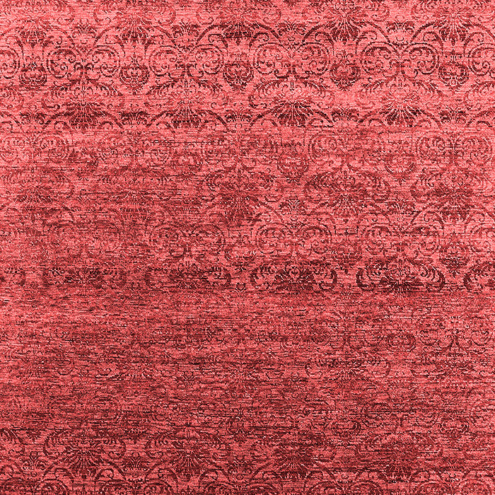 Machine Washable Oriental Red Industrial Rug, wshurb1526red
