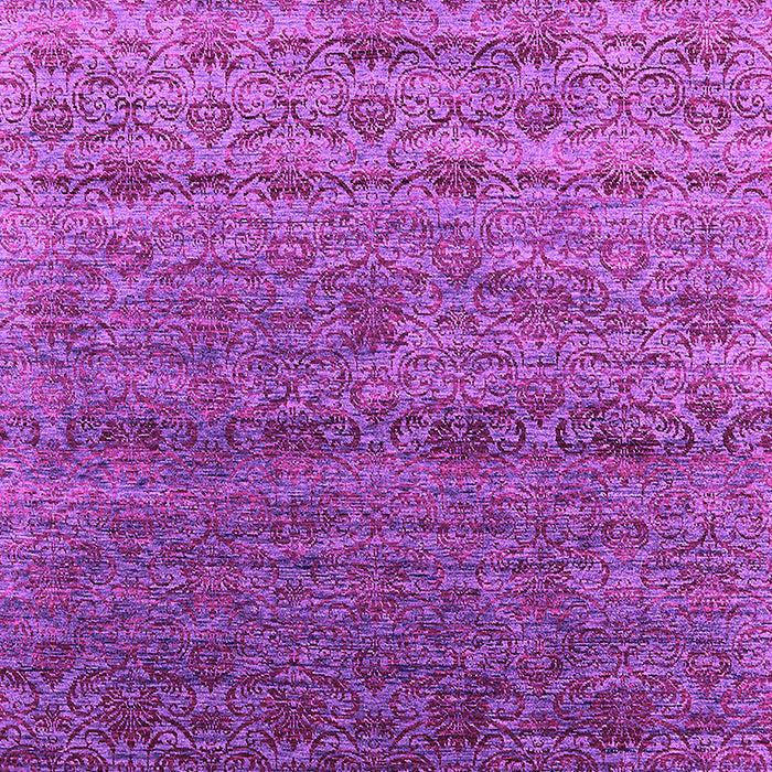 Machine Washable Oriental Pink Industrial Rug, wshurb1526pnk