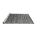 Sideview of Machine Washable Oriental Gray Industrial Rug, wshurb1526gry