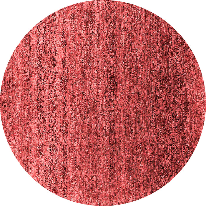 Machine Washable Oriental Red Industrial Rug, wshurb1526red
