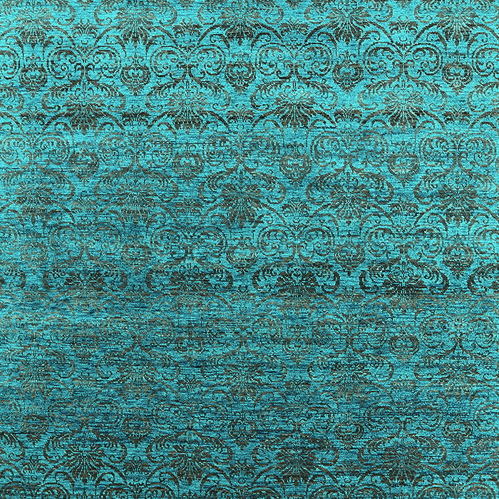Oriental Turquoise Industrial Rug, urb1526turq