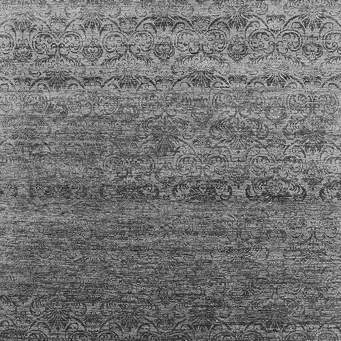 Machine Washable Oriental Gray Industrial Rug, wshurb1526gry