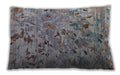 Mid-Century Modern Urban Dark Gray Lumbar Throw Pillow, 13 inch by 19 inch, lburb1527