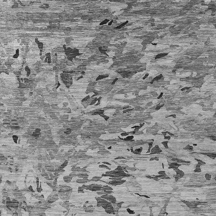 Square Machine Washable Oriental Gray Industrial Rug, wshurb1527gry