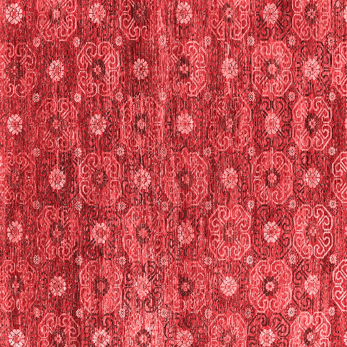 Machine Washable Oriental Red Industrial Rug, wshurb1528red