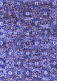 Oriental Blue Industrial Rug, urb1528blu