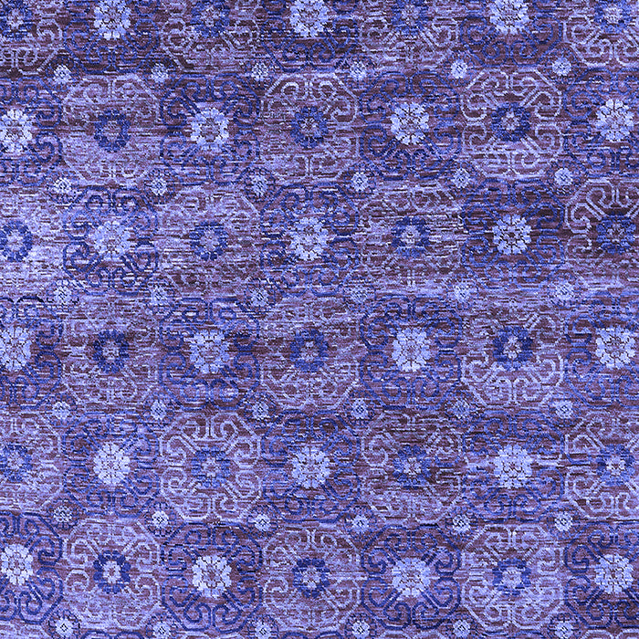 Oriental Blue Industrial Rug, urb1528blu