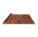 Sideview of Oriental Brown Industrial Rug, urb1528brn