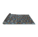 Sideview of Oriental Light Blue Industrial Rug, urb1528lblu