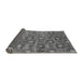 Sideview of Oriental Gray Industrial Rug, urb1528gry