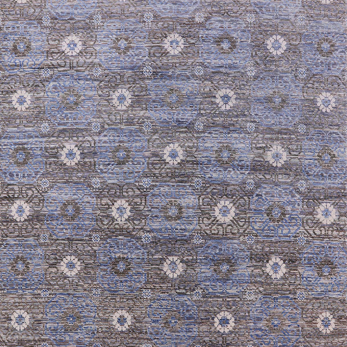 Mid-Century Modern Dark Gray Oriental Rug, urb1529