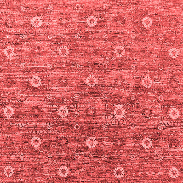 Machine Washable Oriental Red Industrial Rug, wshurb1529red
