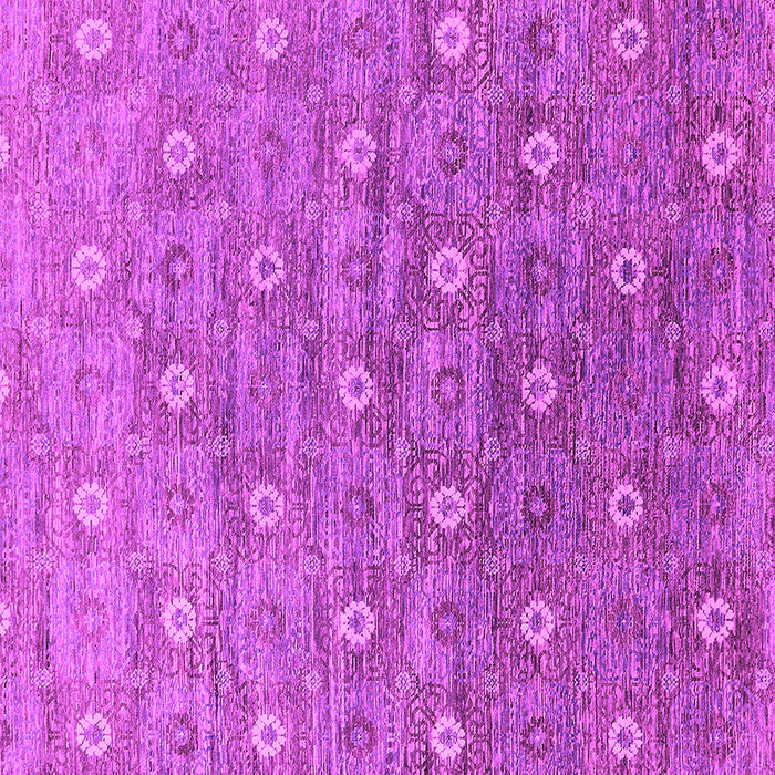 Square Machine Washable Oriental Pink Industrial Rug, wshurb1529pnk