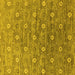 Square Oriental Yellow Industrial Rug, urb1529yw