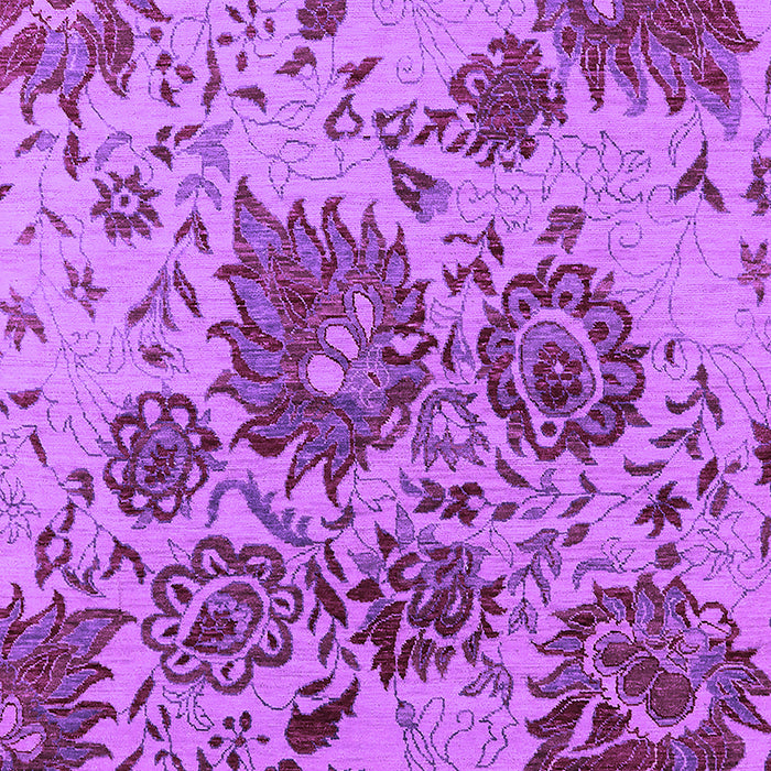 Machine Washable Oriental Purple Industrial Area Rugs, wshurb1530pur