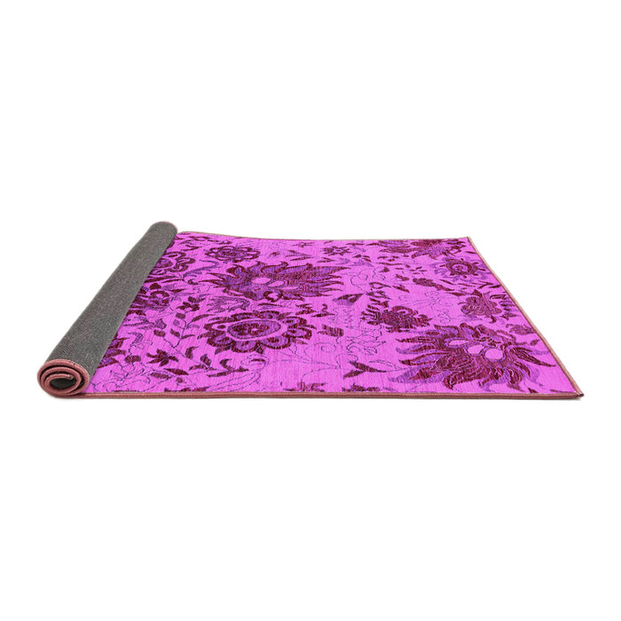Sideview of Oriental Pink Industrial Rug, urb1530pnk