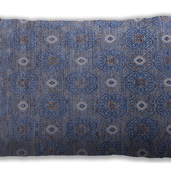 Mid-Century Modern Urban Light Purple Blue Lumbar Throw Pillow, 13 inch by 19 inch, lburb1531
