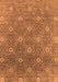 Machine Washable Oriental Orange Industrial Area Rugs, wshurb1531org