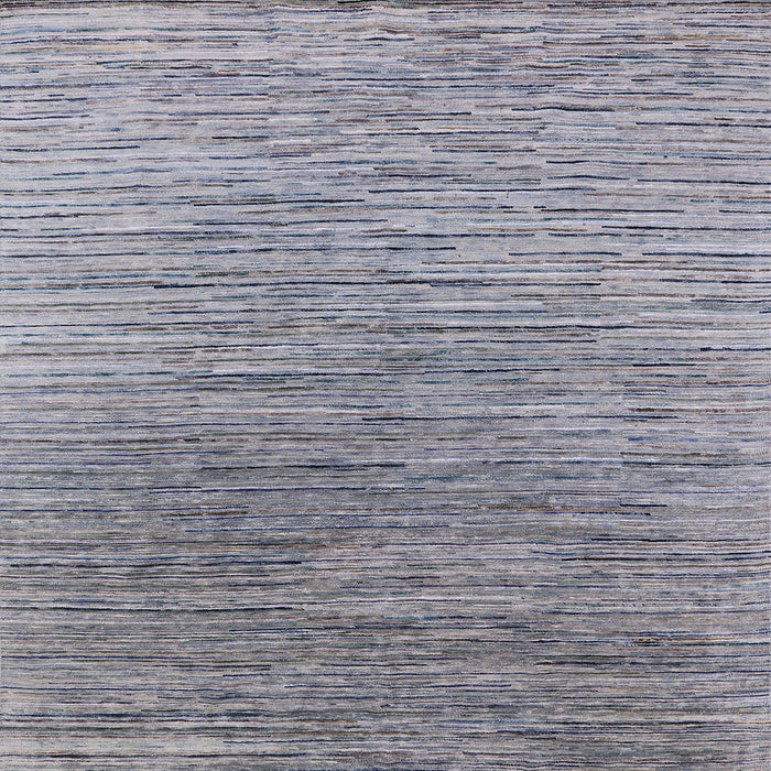 Square Machine Washable Industrial Modern Mist Blue Rug, wshurb1532