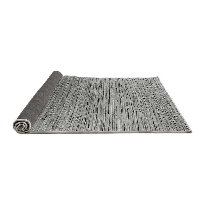 Sideview of Oriental Gray Industrial Rug, urb1532gry