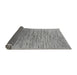 Sideview of Oriental Gray Industrial Rug, urb1532gry