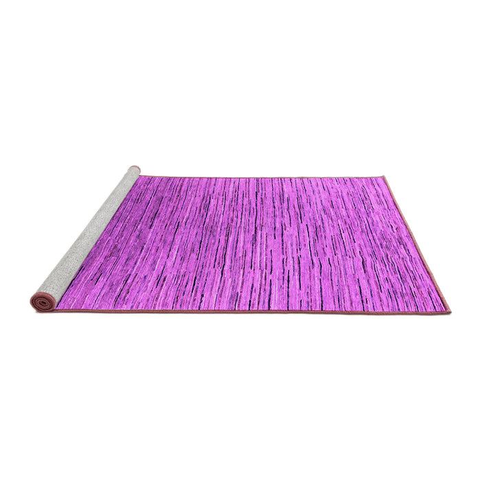 Sideview of Machine Washable Oriental Pink Industrial Rug, wshurb1532pnk