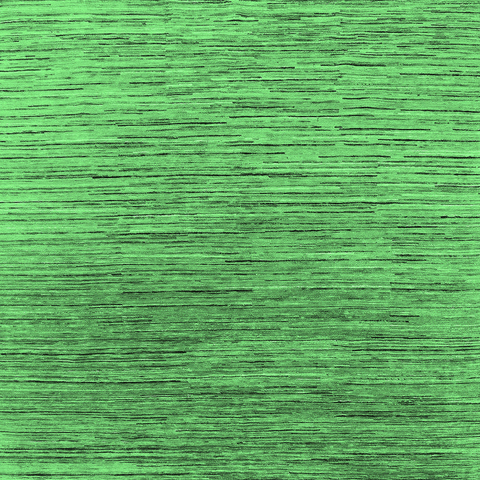 Square Oriental Emerald Green Industrial Rug, urb1532emgrn