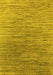 Oriental Yellow Industrial Rug, urb1532yw